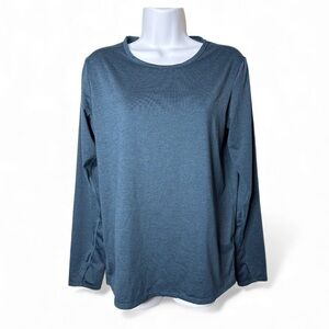 Quince Flowknit Breeze Long Sleeve Top Women’s Size S Lounge Active Comfort